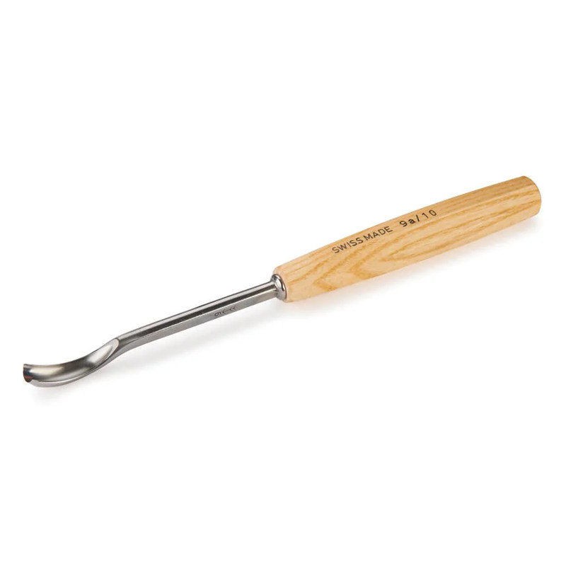 Spoon Gouge - Types:Full Size - Sweep:Number 9 - Size:10 mm